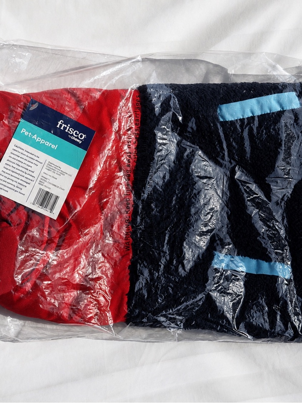 Frisco Red & Navy Cozy Dog Sweater - Soft Pet Apparel